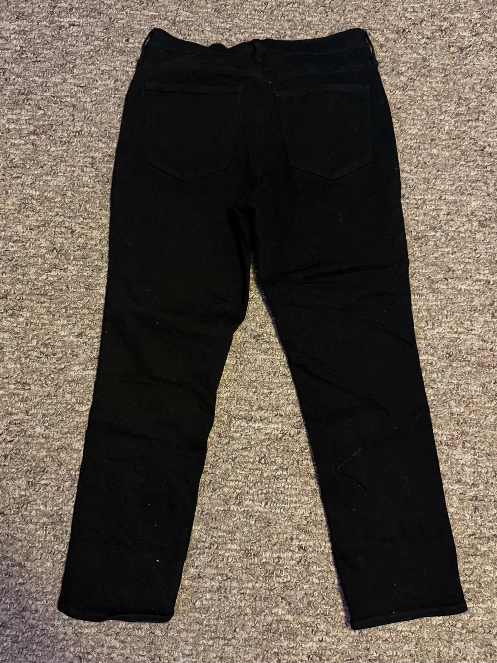 Black JCrew Straight Leg Pants